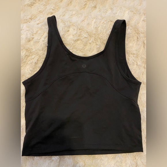Lululemon Henley Cropped Tank Top - Picture 4 of 6